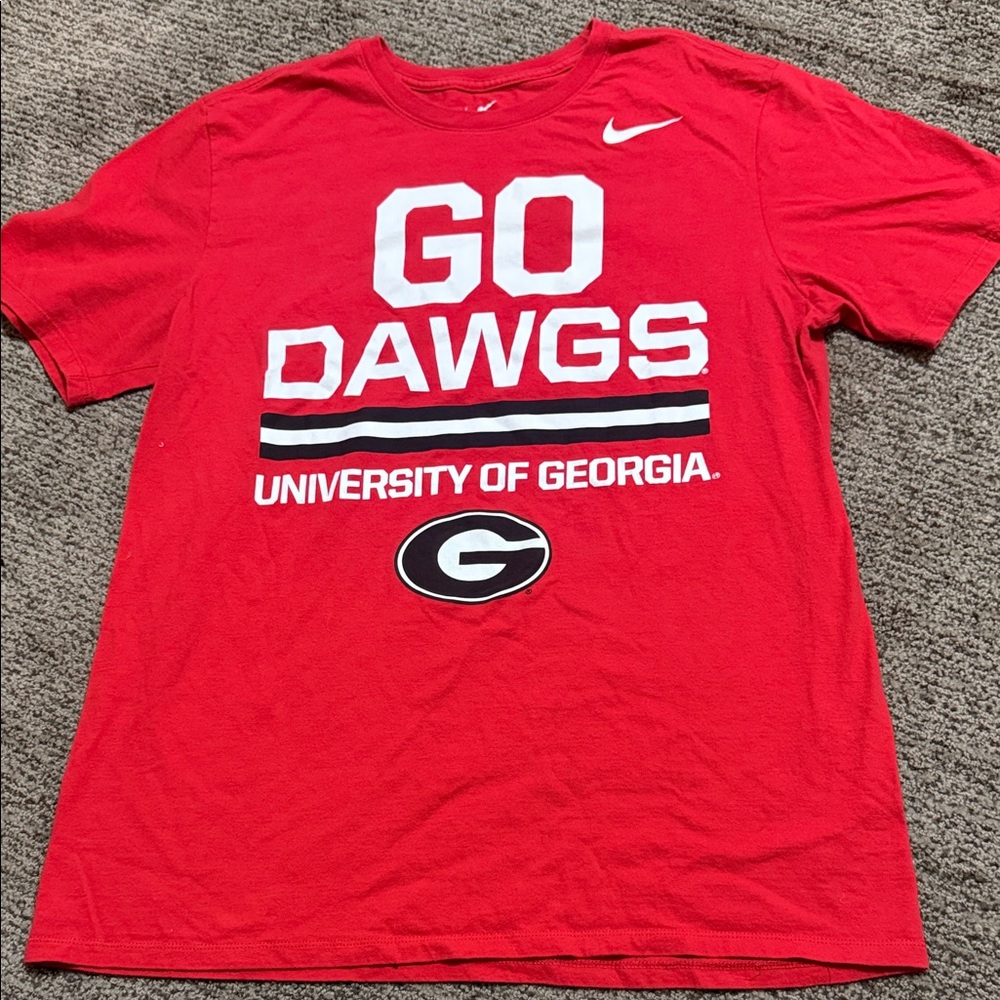 Nike Red Georgia Bulldogs T-Shirt